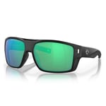 Costa Diego 11 Matte Black Green Mirror 580G