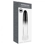 New Automatic Platinum Duo Penis Pump 8.5 Inch Enlarger Masturbator Rechargeable