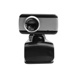 Docooler USB Computer Camera 480P Manual Focus Web Camera Drive-free Webcam with External Microphone for Video Chat Online Conference