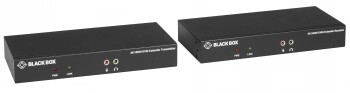 Black box BLACK BOX KVX SERIES KVM EXTENDER OVER FIBER - 4K, SINGLE-HEAD, HDMI, USB 2.0, SERIAL, AUDIO, LOCAL VIDEO WITH (2) SFPS, 1250-MBPS LC, MM 1310NM, 2K (KVXLCHF-100-SFP-BUN2)