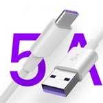 Genuine 5A Type C USB Fast Charging Charger Data Cable For Huawei P20 P30 Pro
