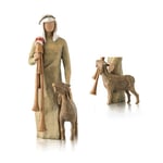 1 st Willow Tree Nativity Figur Staty Handmålad Dekoration Julgåva Juldekoration Ornament