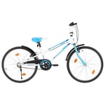 vidaXL Kids Bike 24 inch Blue and White UK AUS