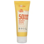 Derma Sun Baby Kids Sunscreen Lotion SPF50, 75 ml