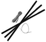 Hi Gear Voyager 6 & Voyager 6 Elite Fibreglass Tent Pole Repair Pack Camping Kit