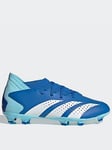 adidas Junior X Crazy Fast.3 Firm Ground Football Boots - Blue, Blue, Size 11