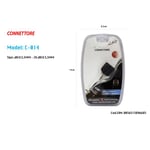 Adaptateur Connecteur Câble Jack 3.5 Audio Stéréo Casque Ipod Mp3 Maxtech C-014