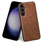 Samsung Galaxy A36 5G Skal i PU-läder - Brun