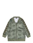 Hmlsneaker Zip Jacket Sport Sweat-shirts & Hoodies Sweat-shirts Green Hummel