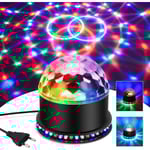 LED discokula 5W discolampa festljus ljuseffekt scenbelysning