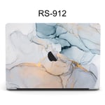 Convient pour étui de protection pour ordinateur portable Apple AirPro housse de protection pour macbook couleur marbre boîtier d'ordinateur-RS-912- 2019Pro16 (A2141)