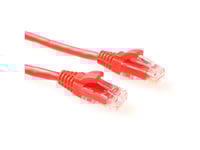 Act Red 1.5 Meter U/Utp Cat6 Patch Cable Component Level With Rj45 Connectors. Cat6 U/Utp Component Rd 1.50M (Ik8551)