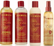Crème of Nature Argan Oil from Morocco (4 SET BUNDLE) - Shampoo + Conditioner +