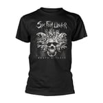 SIX FEET UNDER - DEATH RITUALS BLACK T-Shirt, Front & Back Print Medium