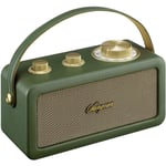 RA-101 Radio sans fil fm Bluetooth, aux rechargeable vert, or D313372 - Sangean