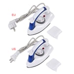 Portable Foldable Folding Compact Handheld Steam Travel Iron Temperature UK