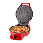 12" Electric Grill Pan Pizza Maker Oven Hot Plate Non-Stick 1800W Omelette Maker