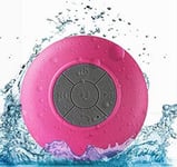 PRYLEX Vattentät Dusch Högtalare med Bluetooth - Rosa (Färg: Rosa)