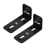 2Pcs Soundbar Stand Universal -Slip Metal Sound Bar Wall Mounting Holder7262