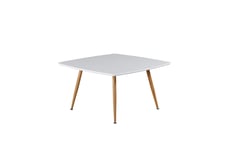 Venture Design Plaza soffbord Vit 80 x 80 cm