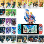 Zelda Series Amiibo Nfc Mini Carte Personnalisée Pour The Legend Of Zelda Breath Of The Wild Compatible Pour Ns Switch/Switch Lite Wii U - 28pcs