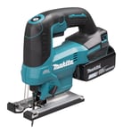 Batteridriven sticksåg Makita DJV184RF1J; 18 V; 1x3,0 Ah batt.