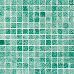 Dekora Mosaik 2,5x2,5 Niebla Grön 203