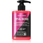 Black Professional Line Crazy Toner toningsfarve med farve Pink Bomb 300 ml