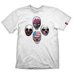 Payday 2 T-Shirt "The Four" White Size L