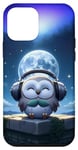 iPhone 12 mini Kawaii Owl Headphones: The Owl's Playlist Case