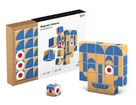 Geomag, Magicube Art Pattern, Cube Art, pour Créer des Personnages et des Animaux avec des Cubes Magnétiques, Constructions Magnétiques pour Enfants et Adultes, Pack de 25 Pièces