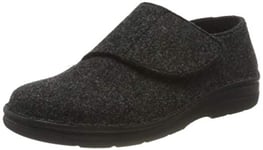 Berkemann Homme Balian Slipper, Gris Foncè, 44.5 EU