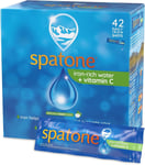 Spatone Apple Liquid Iron Supplement Natural Iron with Vitamin C 42 Sachets