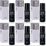 6 X Milton Lloyd Cosmetics Top Gun 2 Eau de Toilette Perfume 50 ml EDT