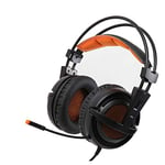 Gaming Headset Gamer Headphones 7.1 Surround Sound Stereo Earphones Usb Microphone Breathing Led Light Pc Gamer Black