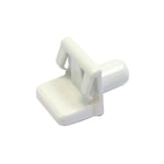 Neff Refrigerator Fridge Freezer Shelf Support Clip (White)