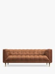 At The Helm Grace Grand 4 Seater Sofa, Dark Leg