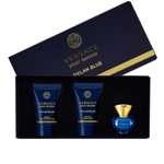 VERSACE Dylan Blue Pour Femme Eau de Parfum 5ml + Shower Gel + Body Lotion Set