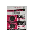 Maxwell Piles 3 Volt Pile Bouton Lithium (Cr 2016,2 Batterie)