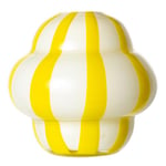 ByOn - Curie vase 22 cm gul/ gul/hvit