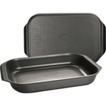 Ugn / Grillform - Ibili - 401534 - Non-stick gjuten aluminium - 40x26 cm - Tjocklek 5 mm