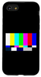 iPhone SE (2020) / 7 / 8 No Signal Television Screen Color Bars Test Pattern Case