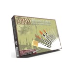 Wargames Mega Brush Set Army Painter - 10 kvalitetspensler