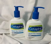 2 x CETAPHIL Gentle Skin Cleanser For Face & Body Dry/Sensitive Skin 236 ml