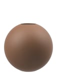 Ball Vase 10Cm Brown Cooee Design