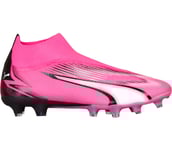 Ultra Match+ LL FG/AG fotbollsskor Unisex Poison Pink-PUMA White-PUMA Black 9.5