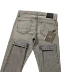 BNWT Tom Ford Mens Japanese Selvedge Denim Slim Fit Jeans Grey W29 L34 RRP £720