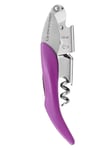 Le Creuset Waiters Friend Corkscrew & Bottle Opener/ Gift - Shiny Purple New)