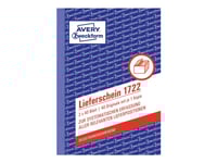 Avery Zweckform - Leveranslista - 40 Ark - A6 - Kopia - Självkopierande