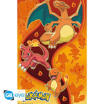 Abysse POKEMON - Poster Maxi 91.5x61 Fire Type